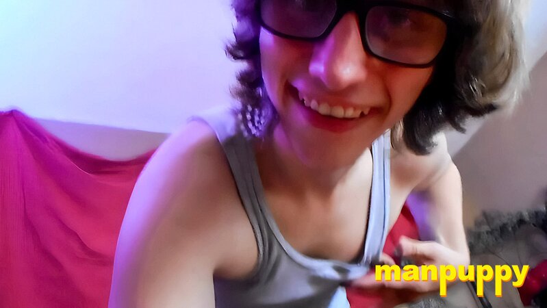 Elis Ataxxx finds porn mags stuck and teaches step-bro masturbation