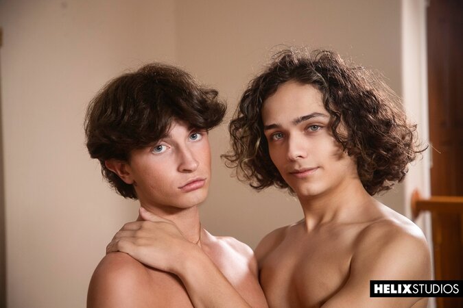 CJ Parker and Tyler Moore share smooth twink anal and deep oral