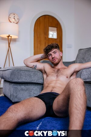 Carter Collins licks, fingers and faces Seth Cain before fucking him