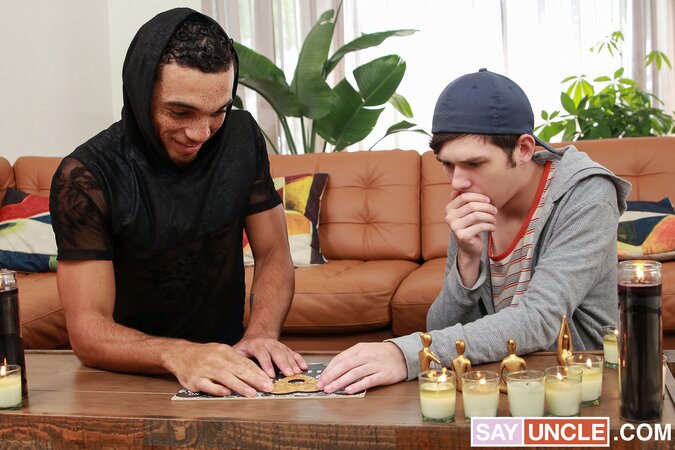 Amone Bane dares Dakota Lovell to spirit dick suck game