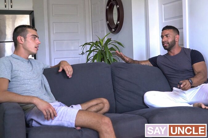 Mateo Zagal bursts in on Sean Peek's intimate video recording
