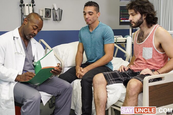 Amone Bane sticks around for Dante Drackis' routine check