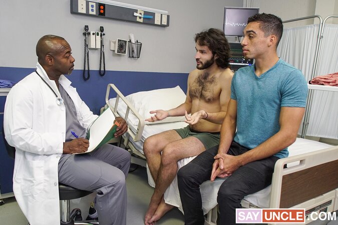 Amone Bane sticks around for Dante Drackis' routine check