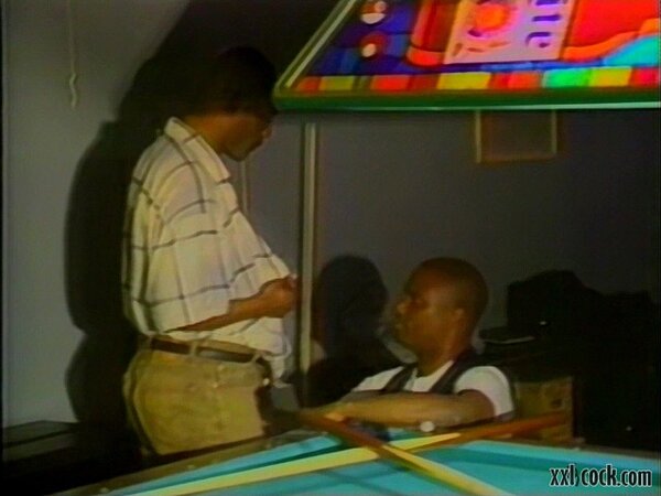 Tyrone sucks Paul Hanson while Rashaan rides his cock