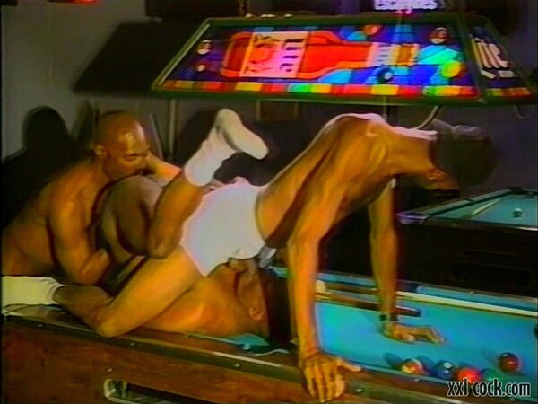Tyrone sucks Paul Hanson while Rashaan rides his cock