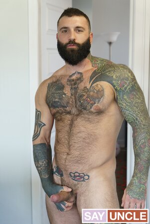 Ryan Jacobs moans as Markus Kage pounds him hard