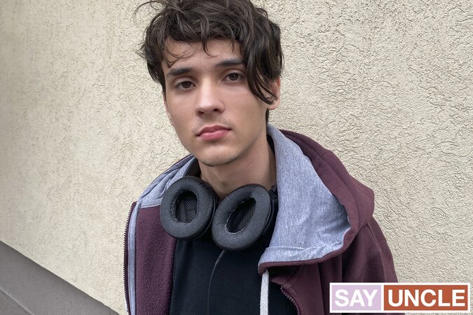 Azul fucks Jael deep after Jael’s cute charm seduces dominant Latino man