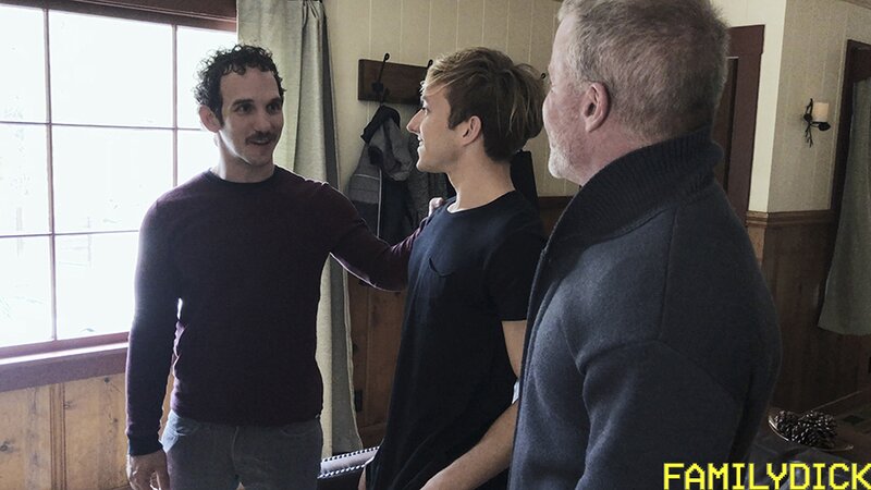 Cameron Basinger spies on stepdad Greg McKeon and step grandpa Dale Savage’s blowjob