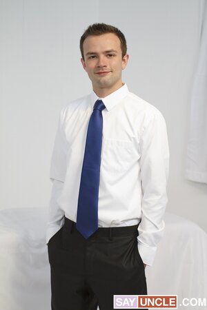 Threesome with Jesse, Jay, and Logan including rimming and creampie scenes