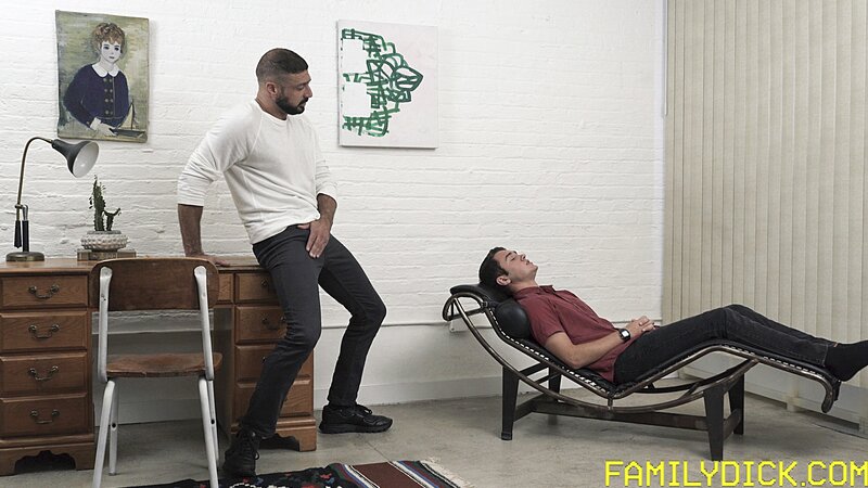 Marco Napoli teaches Mason Anderson about boners with rough anal and deepthroat