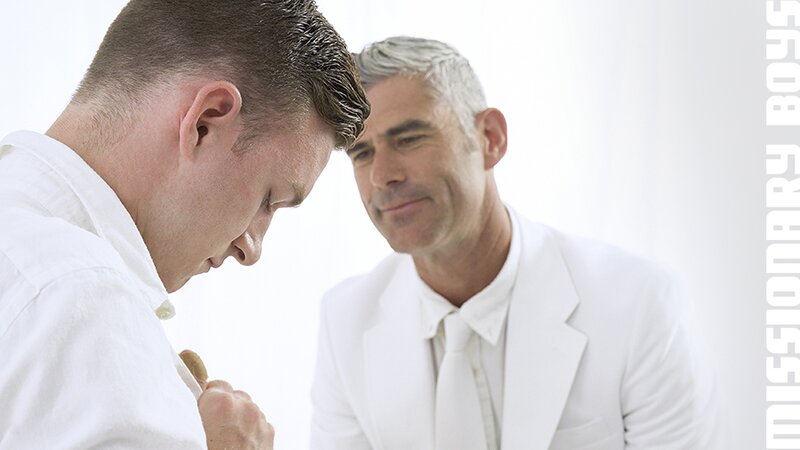 Elder Herring throats President Bill Farnsworth's erect boner