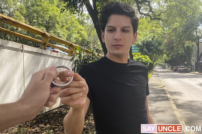 Lucca fills Ragel's ass raw after street hot cash prize win