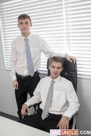 Elder Jack Bailey rims Ashton Silvers after tie straighten kiss