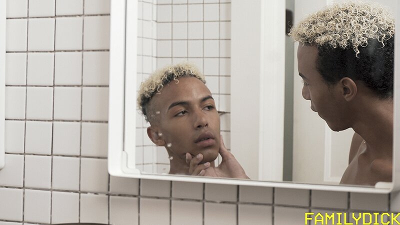 Twin Dante rims Diego's ass before mutual cum hand explosion