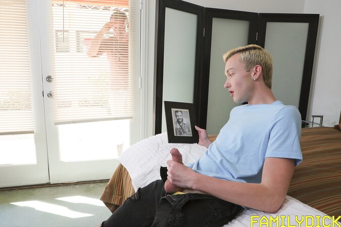 Jesse Zeppelin rims Ryan Evans pretending to be his dad