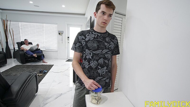 Bill Farnsworth throat-fucks cursing Alex Meyer then breeds to enforce rule