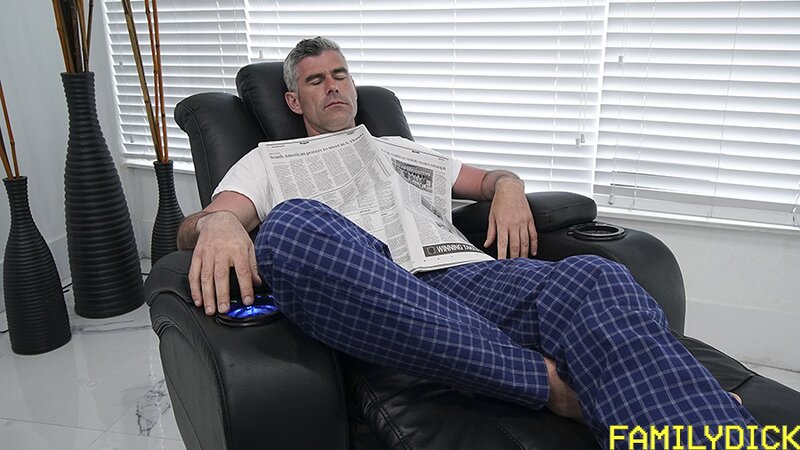 Bill Farnsworth throat-fucks cursing Alex Meyer then breeds to enforce rule