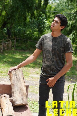 Francis throats Aquiles and Freddy's dicks on roof then takes raw ass fuck