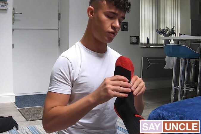 James Keresford moans as Kendrick Thomas licks sensitive spots