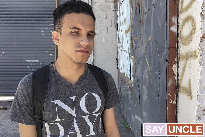 Clueless Hector jerks filmer's throbbing dick before tender hole plow