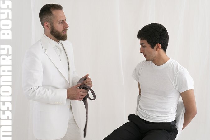 Experiment flips when Joel Someone creampies Inaki's false piety hole