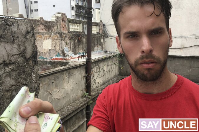 Client pays Willy extra for construction site dick suck and ass fuck