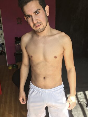 Enzo cums on Kendro’s chest after raw sex