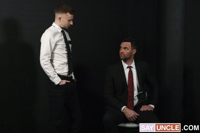 Beau Reed fucks Ryan Jacobs hard with a dildo