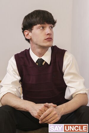 Roommate Edward Terrant teaches Ryan Jacobs how to sin right