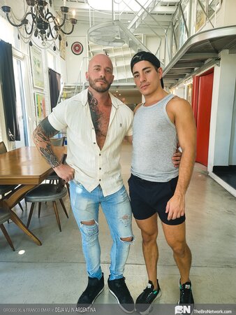 Grosso XL reunites with hustler Franco Emar and breeds him in Argentina