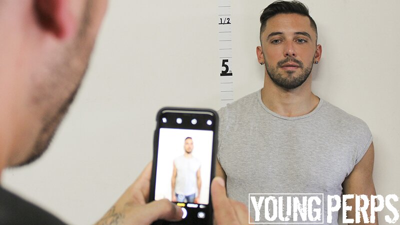 Guilty perp pays his fine with mouth and tight hole