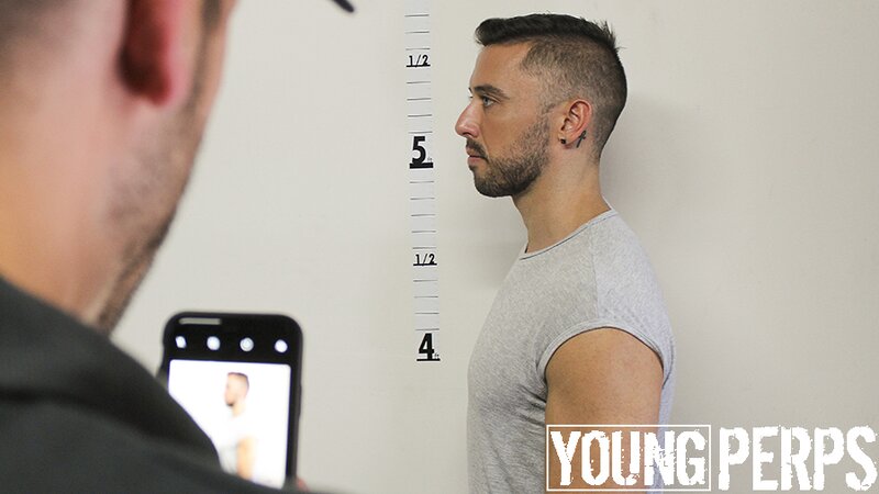 Guilty perp pays his fine with mouth and tight hole