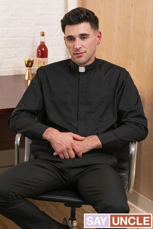 Father Gallo dildo-punishes and breeds guilty Dakota Lovell