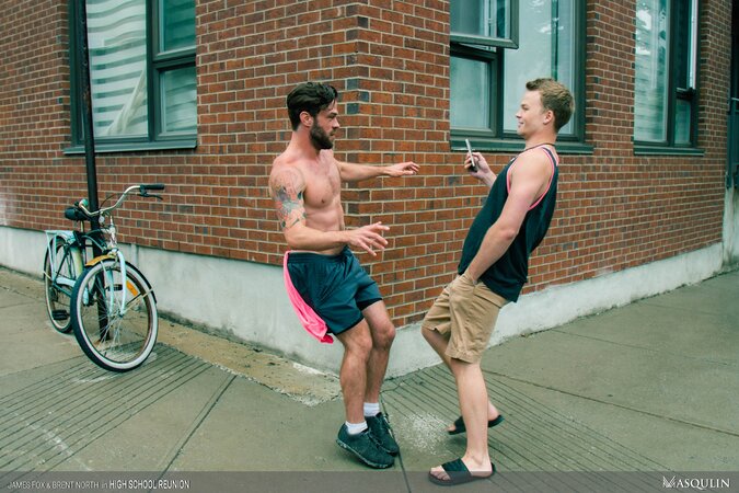 High-school crush James Fox finally breeds twink Brent North
