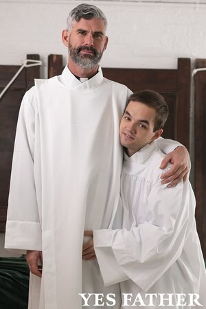 Father Oaks selects Marcus Rivers and breeds new altar boy
