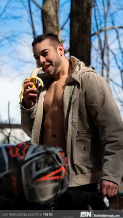 Stranded Jack Kross trades ATV gas for Rocky Vallarta’s ass