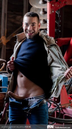 Stranded Jack Kross trades ATV gas for Rocky Vallarta’s ass