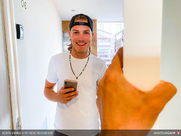New neighbor Kosta Viking earns internet with raw POV fuck
