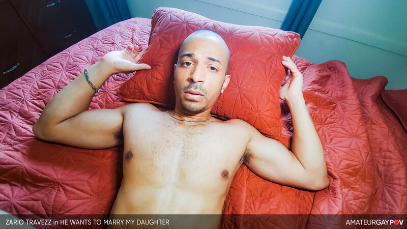 Future son-in-law Zario Travezz bends for bareback debauchery