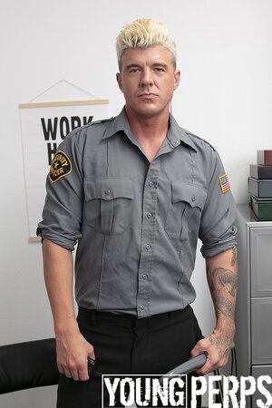 Twinks dominated by dilfs in hot uniform threesome pounding