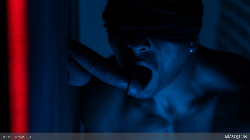 Tony D'Angelo empties balls at local sex club hookup spot