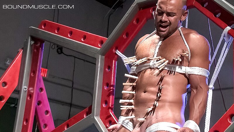 Master Dire Callahan pegs and buckets Jessie Balboa’s balls