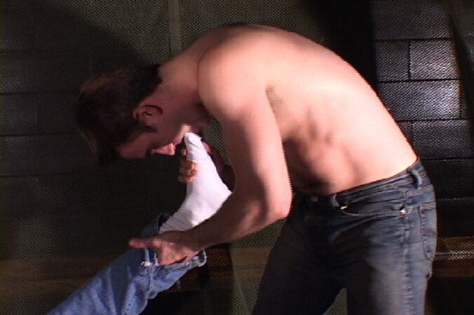 Foot party studs worship Brandon Aldrich and Bryan’s socks