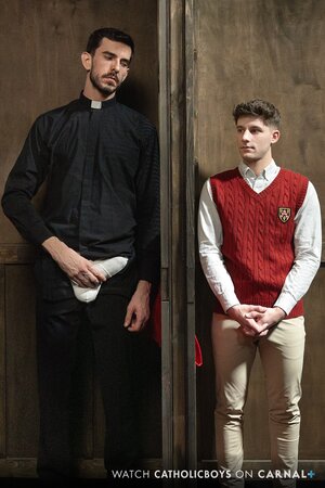 Reverend Guy Spencer glory-hole breeds skipping Dex Devall