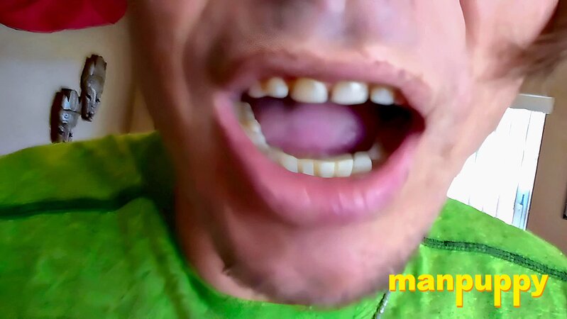 Giants Tommy and Richard fight to eat tiny you