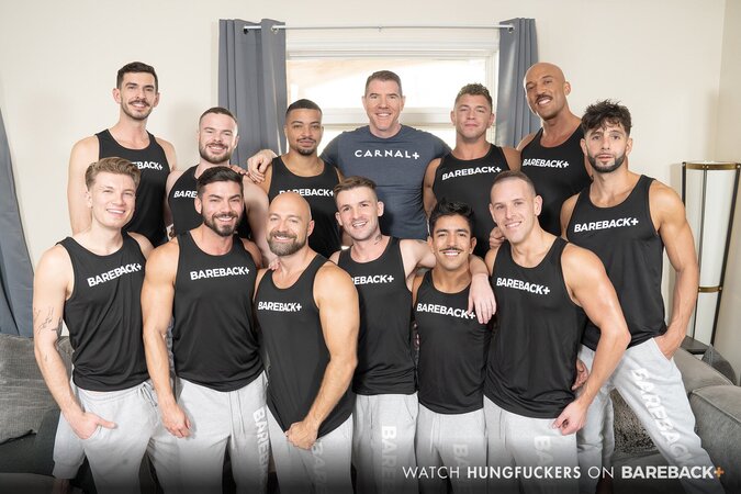 Twenty studs raw orgy rim chain and double-penetration frenzy