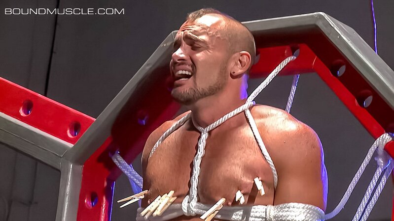 Poor Jessie Balboa screams loud when Dire Callahan pegs him