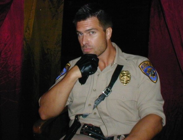 Uniformed studs worship boots socks and bare feet