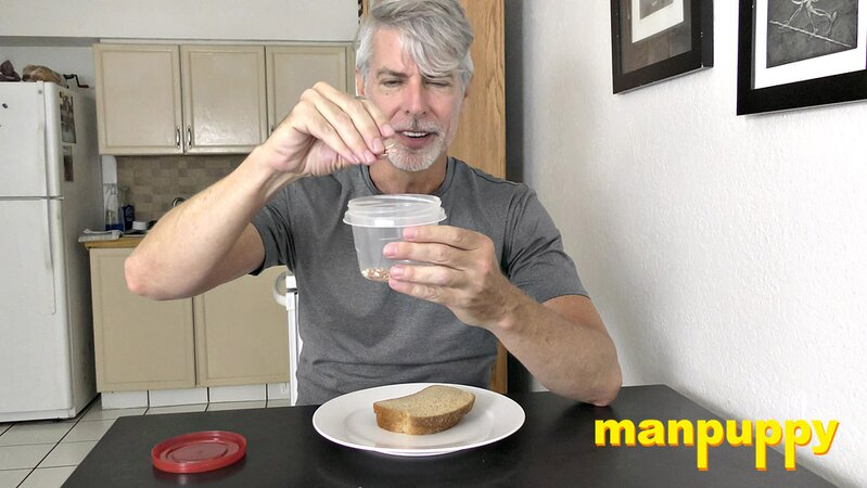 Giant Richard Lennox eats tiny friends for lunch