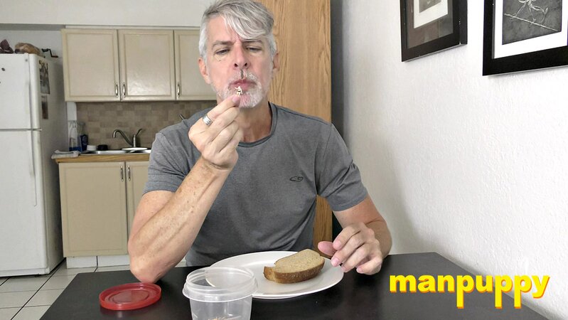 Giant Richard Lennox eats tiny friends for lunch